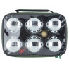 Set pétanque métal 6 boules Argenté/Noir KIM'PLAY - Dès 8 ans