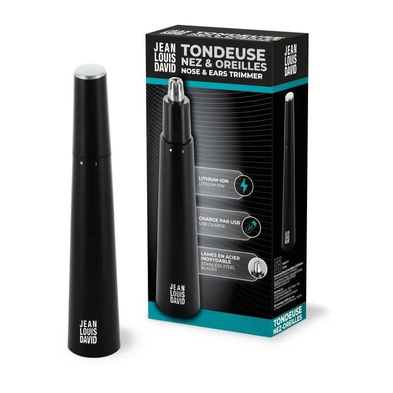 Tondeuse nez et oreilles Noir - JEAN LOUIS DAVID - JLD20205