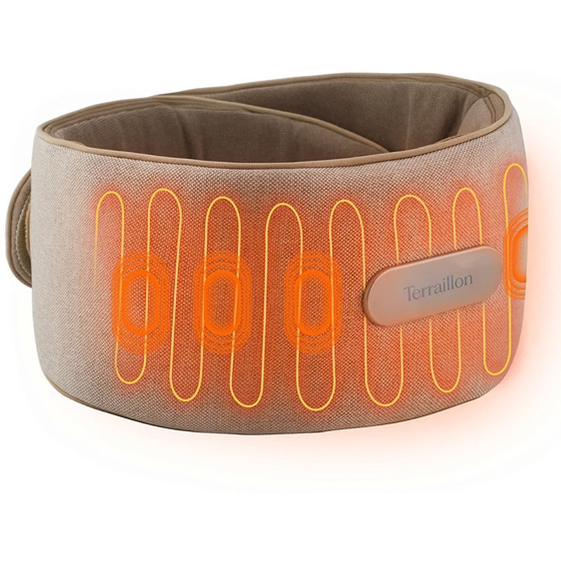 Ceinture de massage chauffante Waist Massager 3 intensités Beige - TERRAILLON - TER15405