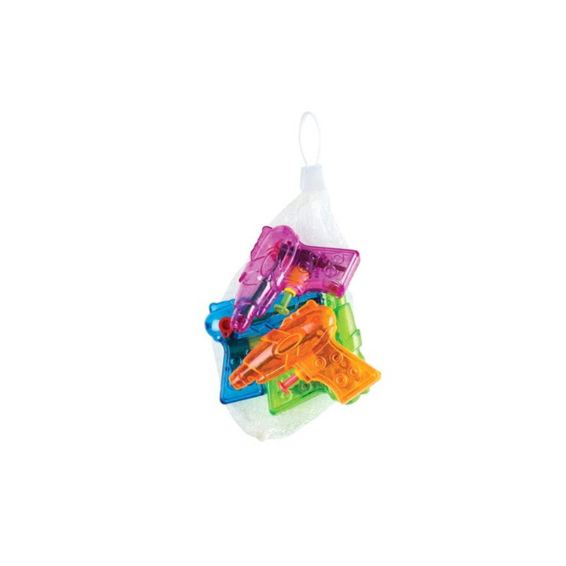 Pistolet à eaux 10cm 4 pièces KIM'PLAY - Dès 3 ans