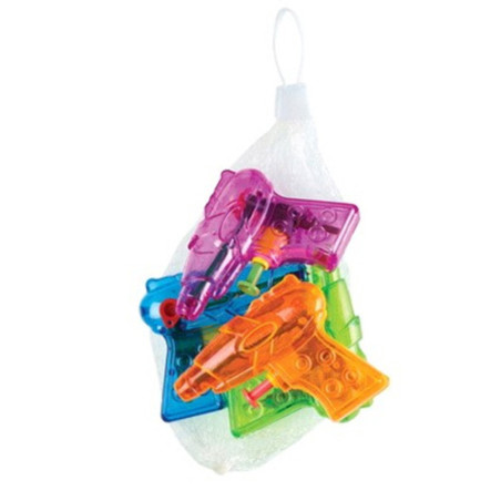 Pistolet à eaux 10cm 4 pièces KIM'PLAY - Dès 3 ans