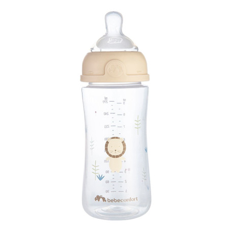 Biberon Physio Air Tétine Débit 3.0 270mL Sand - BEBE CONFORT - DOR-3102202280