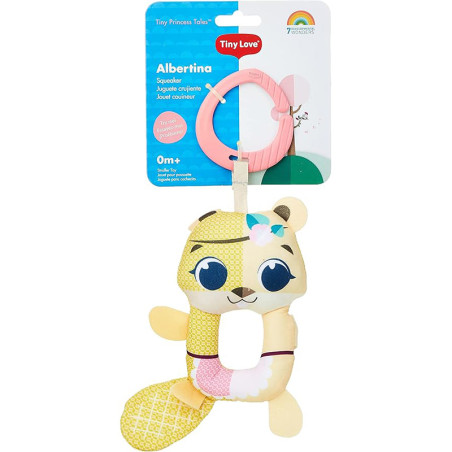 Hochet Albertina le Castor Jaune - TINY LOVE - DOR-3333111511