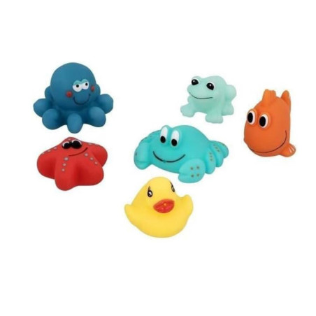 Set de 5 jouets de bain Splitto-Split x5 + filet - BÉBÉ CONFORT - DOR-3107205600