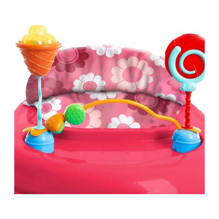 Trotteur Baby Step dès 6 mois Rose - COSCO - DOR-2730808340