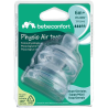 Tétine Physio Air Y Céréales et Soupes Silicone 6 mois Blanc - BEBÉ CONFORT - DOR-3102202250