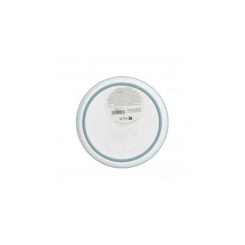 Assiette anti-dérapante Mickey Mouse Plastique 10 mois Bleu – THERMOBABY - STO-10493