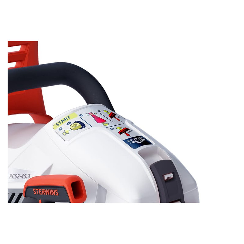 Tronçonneuse thermique 56 cm³ guide de 45 cm