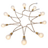 Guirlande extérieure 10ampoules LED blanc chaud intensité variable MINTA