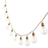 Guirlande extérieure 10ampoules LED blanc chaud intensité variable MINTA
