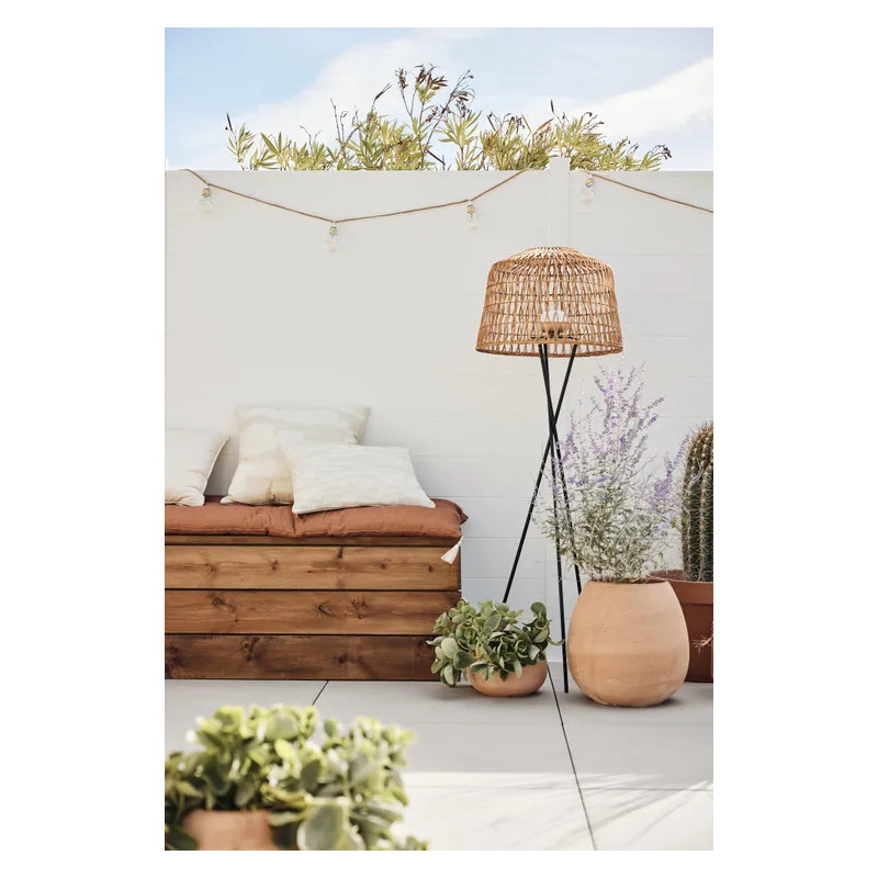 Guirlande extérieure 10ampoules LED blanc chaud intensité variable MINTA