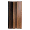 Panneau décoratif mural Colva bois foncé 120 x 60cm