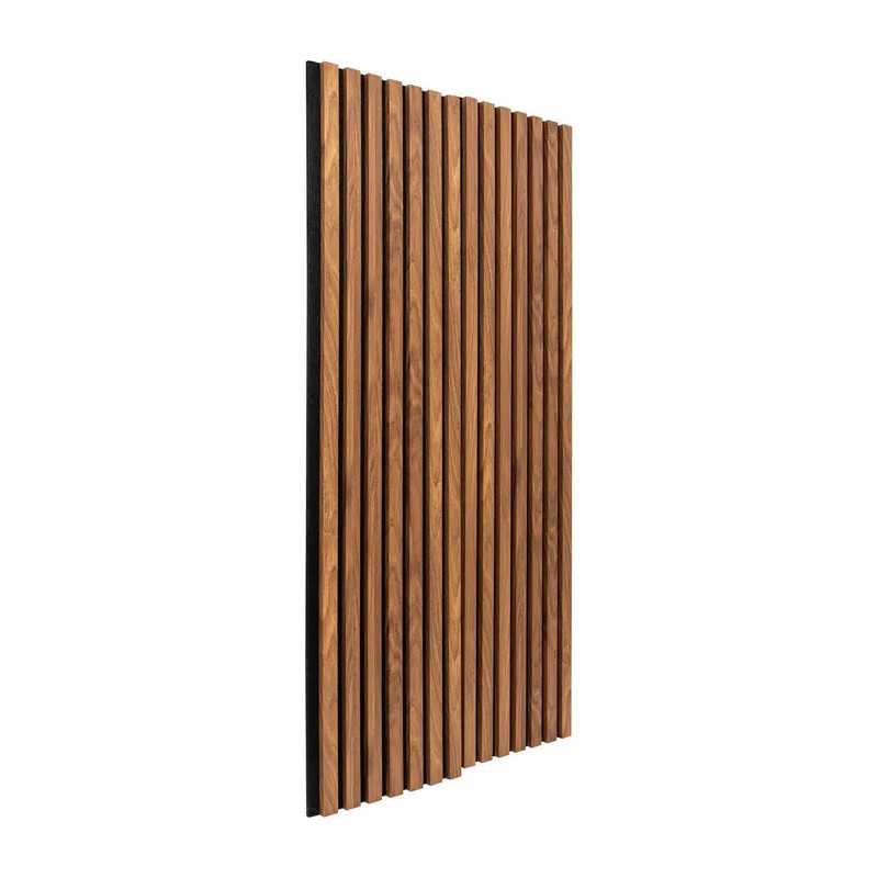 Panneau décoratif mural Colva bois foncé 120 x 60cm