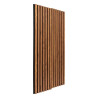 Panneau décoratif mural Colva bois foncé 120 x 60cm
