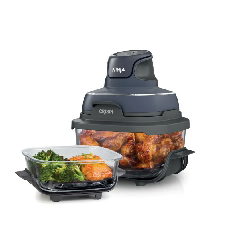 Friteuse sans huile à air chaud portable 4en1 Ninja Crispi gris - NINJA - FN101EUGY