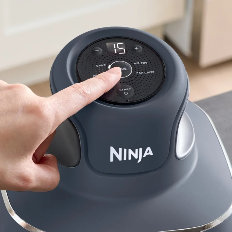 Friteuse sans huile à air chaud portable 4en1 Ninja Crispi gris - NINJA - FN101EUGY