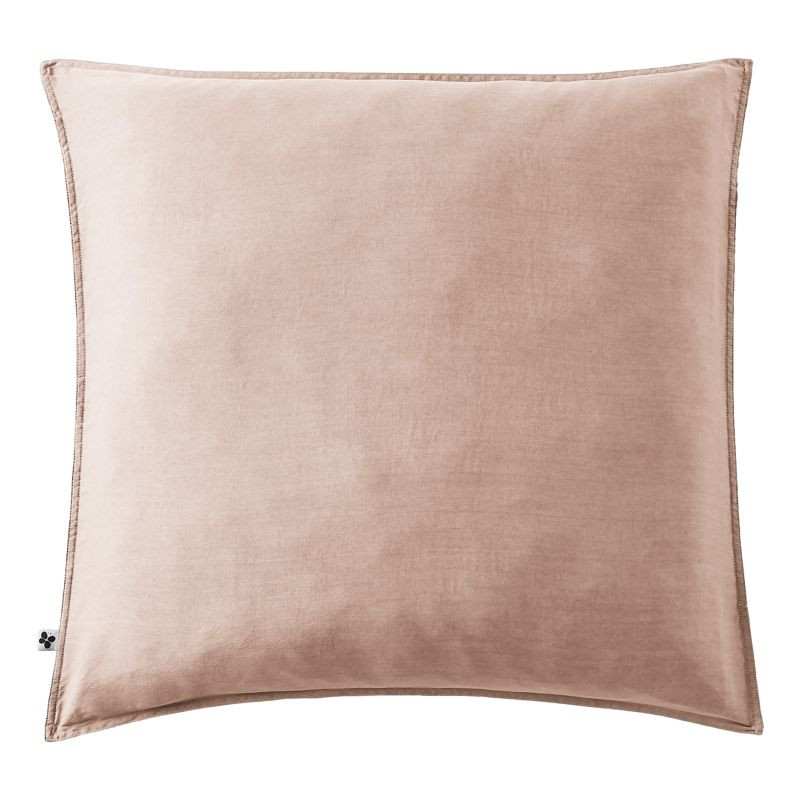 Taie d’oreiller Lysandre 63x63cm Blush - L'EFFET PAPILLON