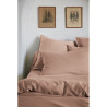 Taie d’oreiller Lysandre 63x63cm Blush - L'EFFET PAPILLON