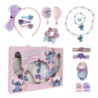 Set accessoires cheveux et bijoux rose Stitch - AR01884