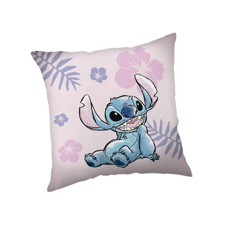 Housse de coussin rose Stitch 35 x 35 cm - AR01898