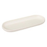 Plat oval Nora 23x9cm Blanc - SECRET DE GOURMET