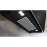 Hotte décorative murale inclinée avec finition en verre 90cm Noir - SIEMENS - LC91KLT60