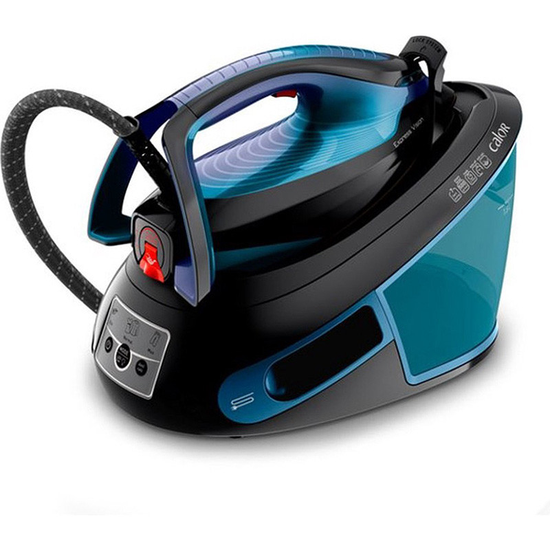 Centrale vapeur Express Vision 2800W Bleu boréal/Noir - CALOR - SV8151C0