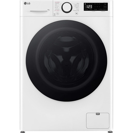 Lave-linge frontal 9kg 1200 trs/min Blanc - LG - F92SR50WHS