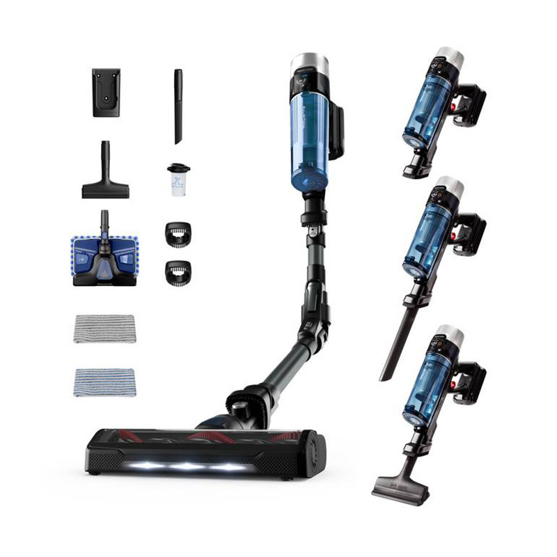 Aspirateur balai sans fil X-Force Flex 9.60 250W Aqua - ROWENTA - RH20C0WO