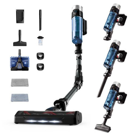 Aspirateur balai sans fil X-Force Flex 9.60 250W Aqua - ROWENTA - RH20C0WO