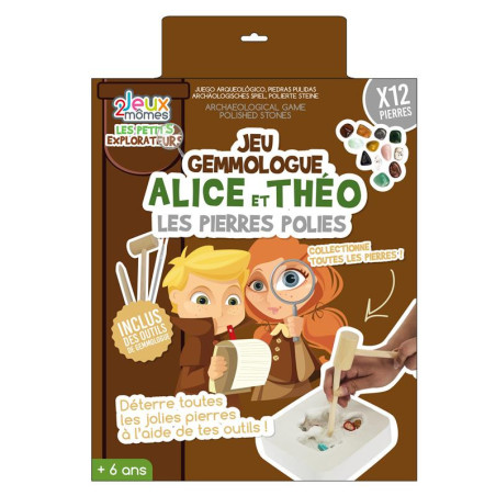 Kit de recherche de pierres enfant - JEUX2MOMES - Dès 3 ans