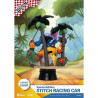 Figurine D-Stage Disney Stitch Racing Car Édition Spéciale 16cm - BEAST KINGDOM - 81689000003
