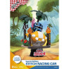 Figurine D-Stage Disney Stitch Racing Car Édition Spéciale 16cm - BEAST KINGDOM - 81689000003