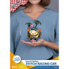 Figurine D-Stage Disney Stitch Racing Car Édition Spéciale 16cm - BEAST KINGDOM - 81689000003