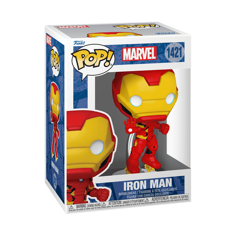 Figurine Pop! Marvel New Classics Iron Man 9cm - FUNKO - 71749000374
