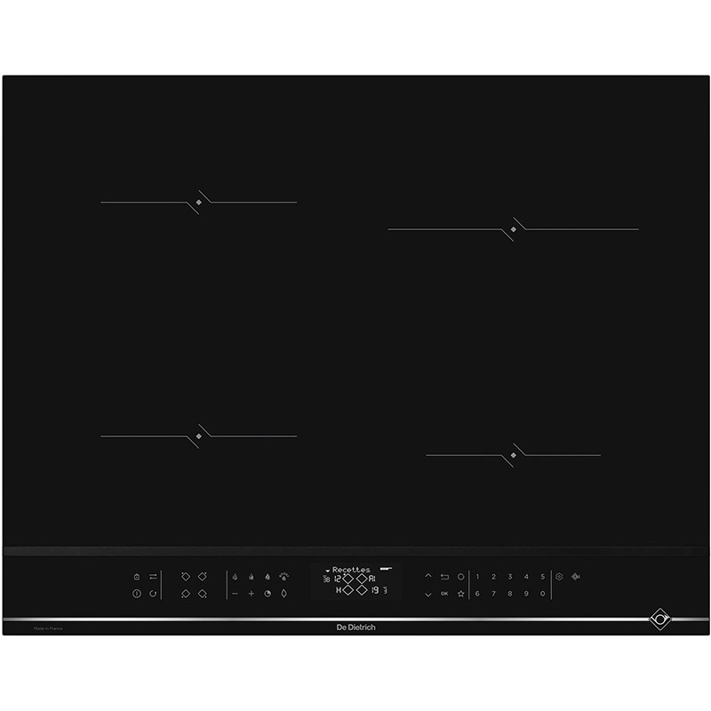 Plaque de cuisson induction Ai Talent 4 foyers 7400w Noir - DE DIETRICH - DPI4420X