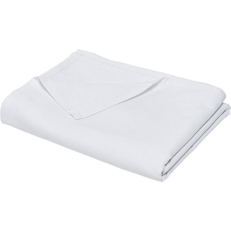 Nappe Prestige moderne en coton 150x250cm Craie - TODAY
