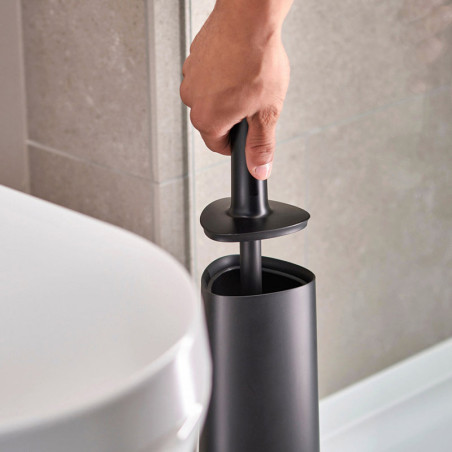 Brosse WC Flex 360 Noir mat - JOSEPH JOSEPH