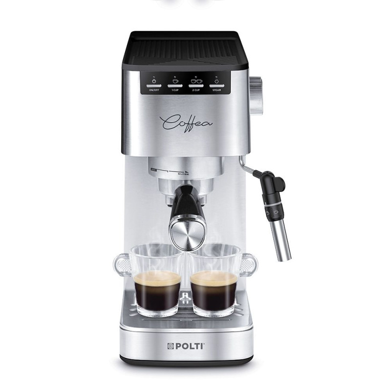 Machine à expresso manuelle Coffea P10S 1,3L Argent - POLTI - PCEU0129