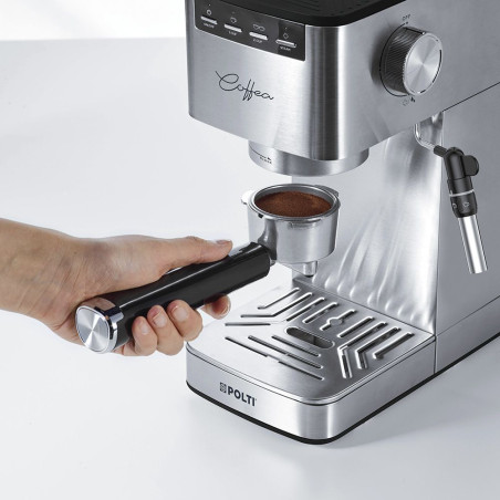 Machine à expresso manuelle Coffea P10S 1,3L Argent - POLTI - PCEU0129