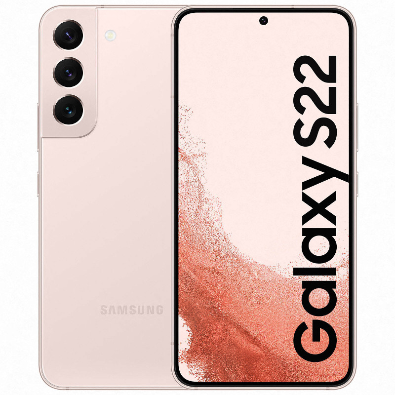 Smartphone Galaxy S22 rose 256Go reconditionné grade A - SAMSUNG - RPS22256RECROSE3