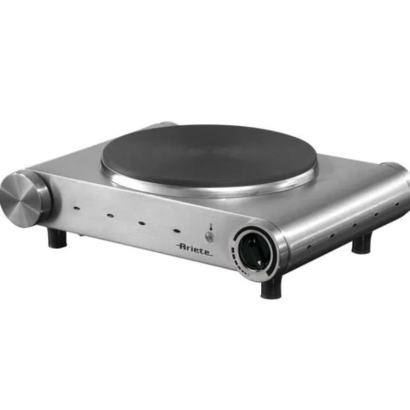 Plaque de cuisson électrique simple 1500W Inox - ARIETE - ARI993/2