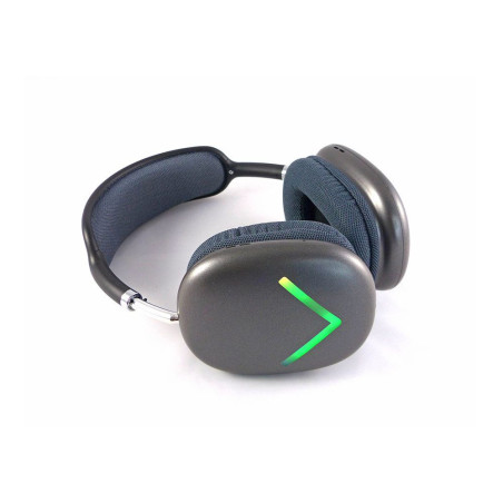 Casque Bluetooth lumineux avec réduction de bruit passif Noir - INOVALLEY - INCAQ11N