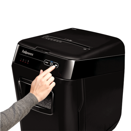 Destructeur de documents AutoMax 200C 4X38mm Noir - FELLOWES - 4653602