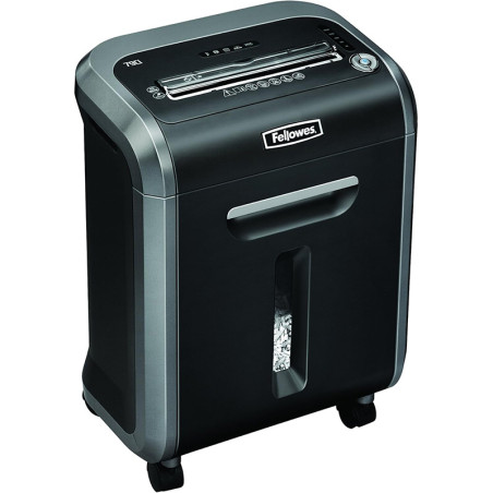 Destructeur de documents Powershred 79Ci coupe croisée 4x38mm Noir - FELLOWES - 4679004