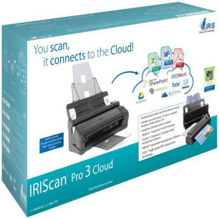 Scanner de documents Pro 3 Cloud 600 dpi 216x355mm - IRIS - IRIS457892