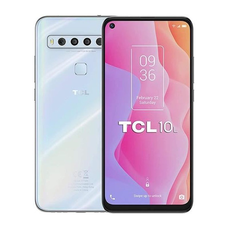 Smartphone 10 Lite 64Go Blanc - TCL - TCL10LITE64GoWH