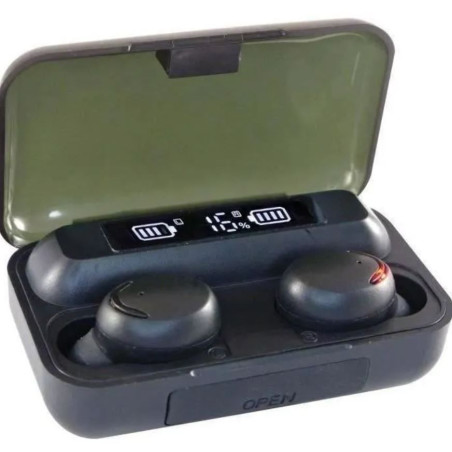 Écouteurs intra-auriculaires Bluetooth CO15-BTHB Noir - INOVALLEY - INCO15BTHB