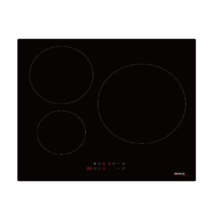 PLAQUE CUISSON INDUCTION 3 FEUX NOIR MERLIN _ M-3F60I
