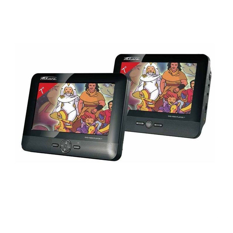 Lecteur DVD portable VIC77 7" Noir - TAKARA - TAKA_VIC77